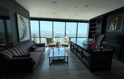 FOLKART TOWERS'DA SATILIK DENİZ MANZARALI 110 M2 OFİS