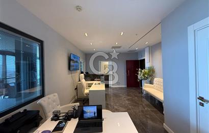 FOLKART TOWERS'DA SATILIK DENİZ MANZARALI 110 M2 OFİS