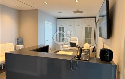 FOLKART TOWERS'DA SATILIK DENİZ MANZARALI 110 M2 OFİS