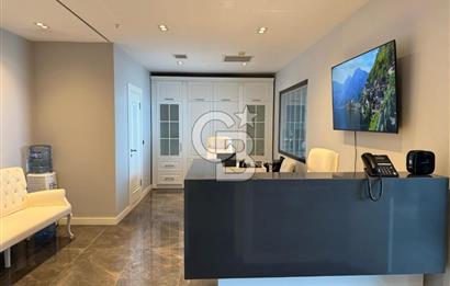 FOLKART TOWERS'DA SATILIK DENİZ MANZARALI 110 M2 OFİS