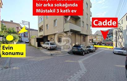 Darıca İstasyon Cd. Kültür Mrk. yakın SATILIK 3 Katlı Bahçeli EV
