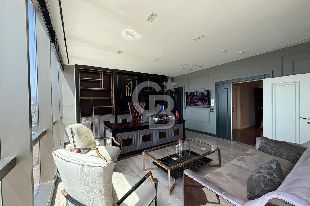 FOLKART TOWERS'DA SATILIK DENİZ MANZARALI 110 M2 OFİS