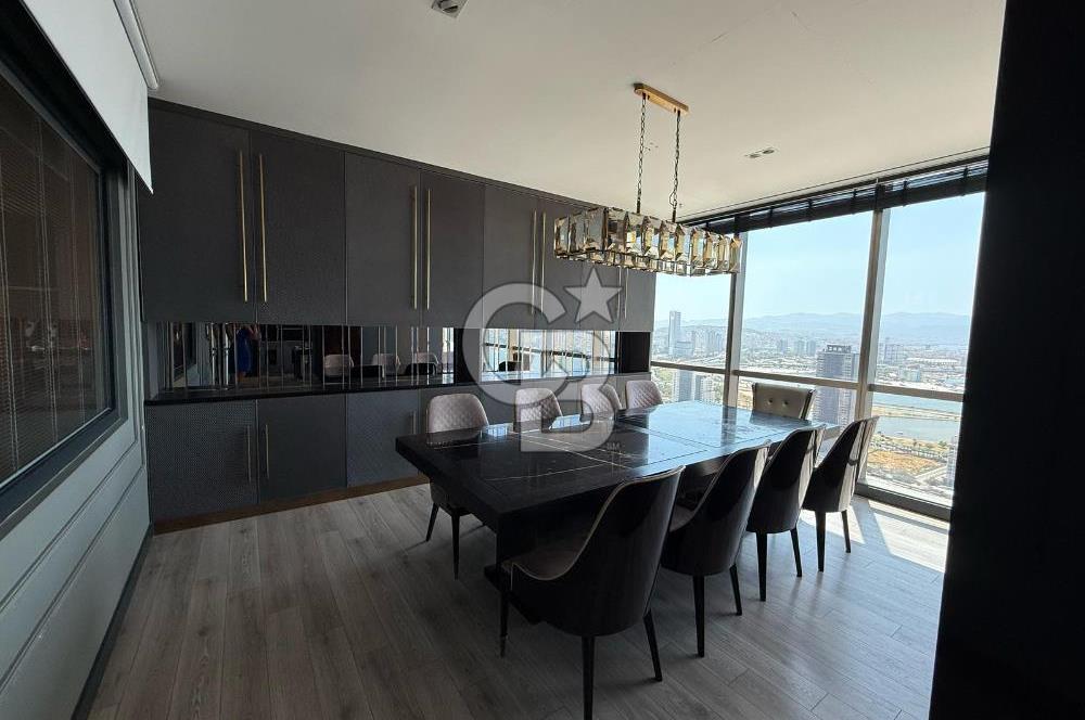 FOLKART TOWERS'DA SATILIK DENİZ MANZARALI 110 M2 OFİS