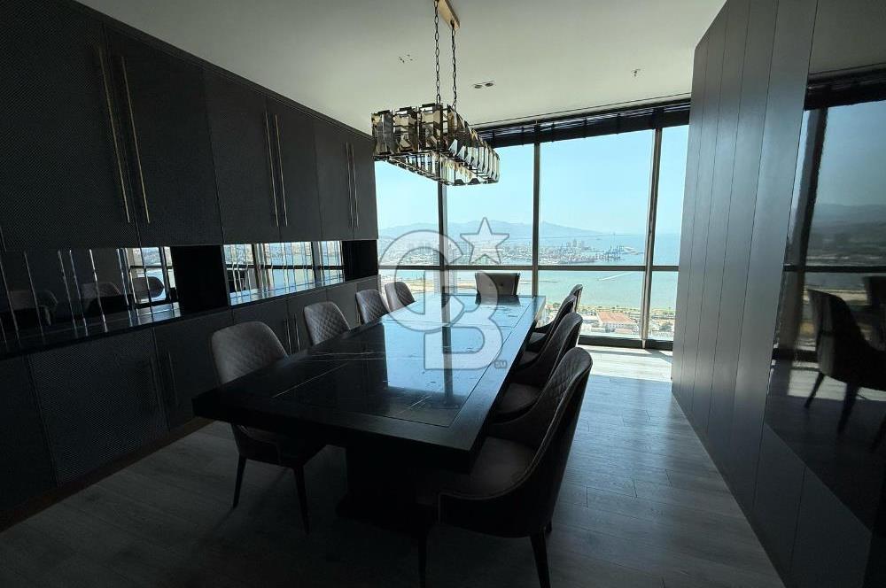 FOLKART TOWERS'DA SATILIK DENİZ MANZARALI 110 M2 OFİS
