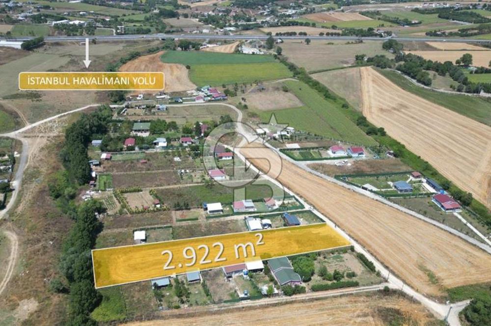 Çatalca Kestanelikte 2.922 m² Tek Tapu Yatırımlık Arazi