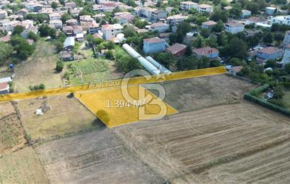 Çatalca Çanakça Mahalle Merkezinde 1394 m² Tek Tapu Satılık Arsa