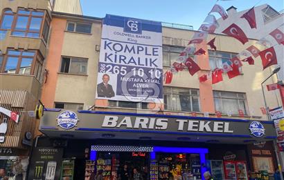 CB KiNG'DEN BALIKESİR KIZILAY CAD. EMSALSİZ KOMPLE KİRALIK BİNA