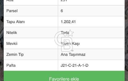 MANİSA DEMİRCİ ÖREN MAHALLESİNDE SATILIK TARLA 