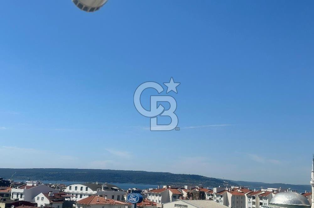 ÇANAKKALE HAMİDİYE MAHALLESİNDE BOĞAZ MANZARALI SATILIK 3+1 DAİRE