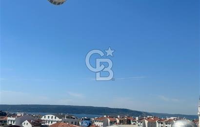 ÇANAKKALE HAMİDİYE MAHALLESİNDE BOĞAZ MANZARALI SATILIK 3+1 DAİRE