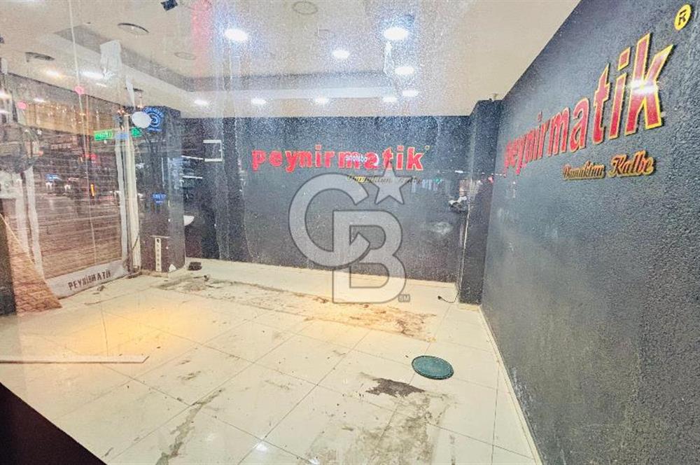 Menemen Sevgi Yolunda Kiralık Köşe Konum Dükkan