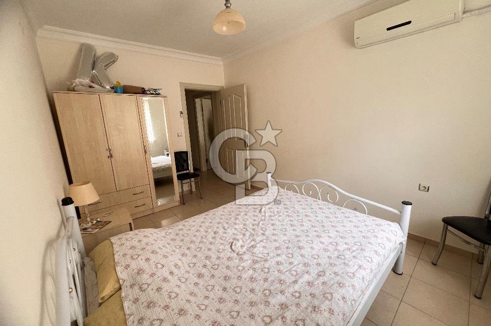 DİDİM HİSAR MAHALLESİNDE 3+1 Eşyalı Ara kat Havuzlu Sitede Satılık Daire