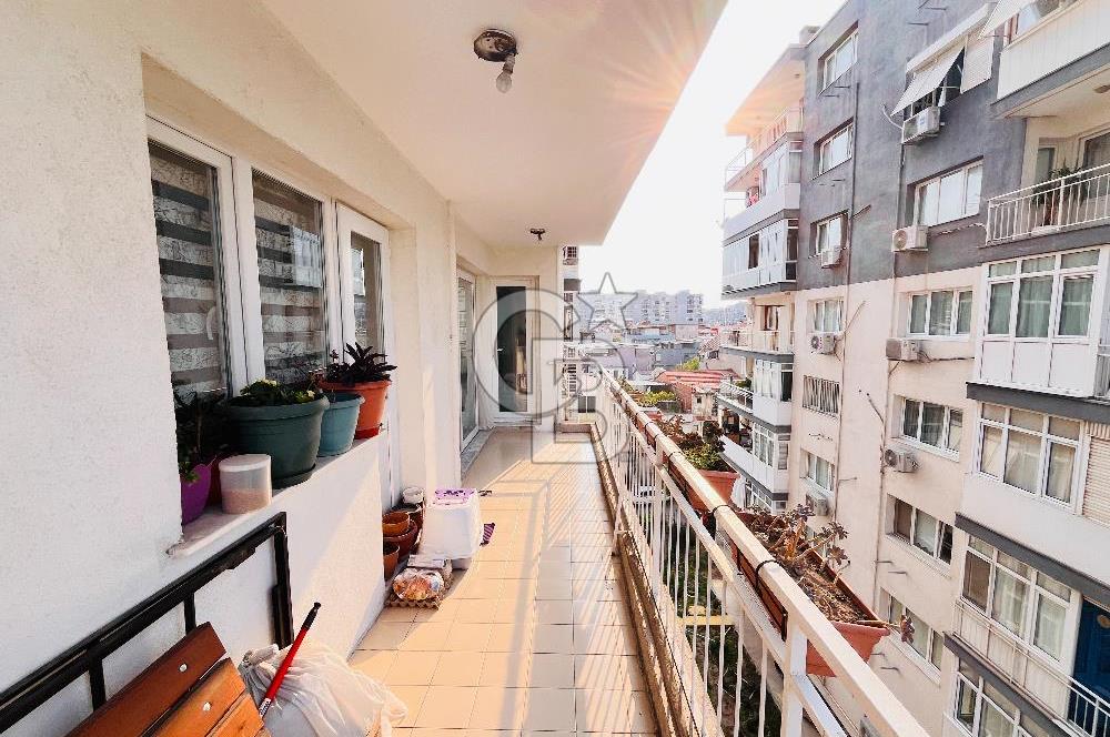 Bayraklı Tepekule Mahallesi Park Cepheli Ferah Satılık 3+1 Daire 