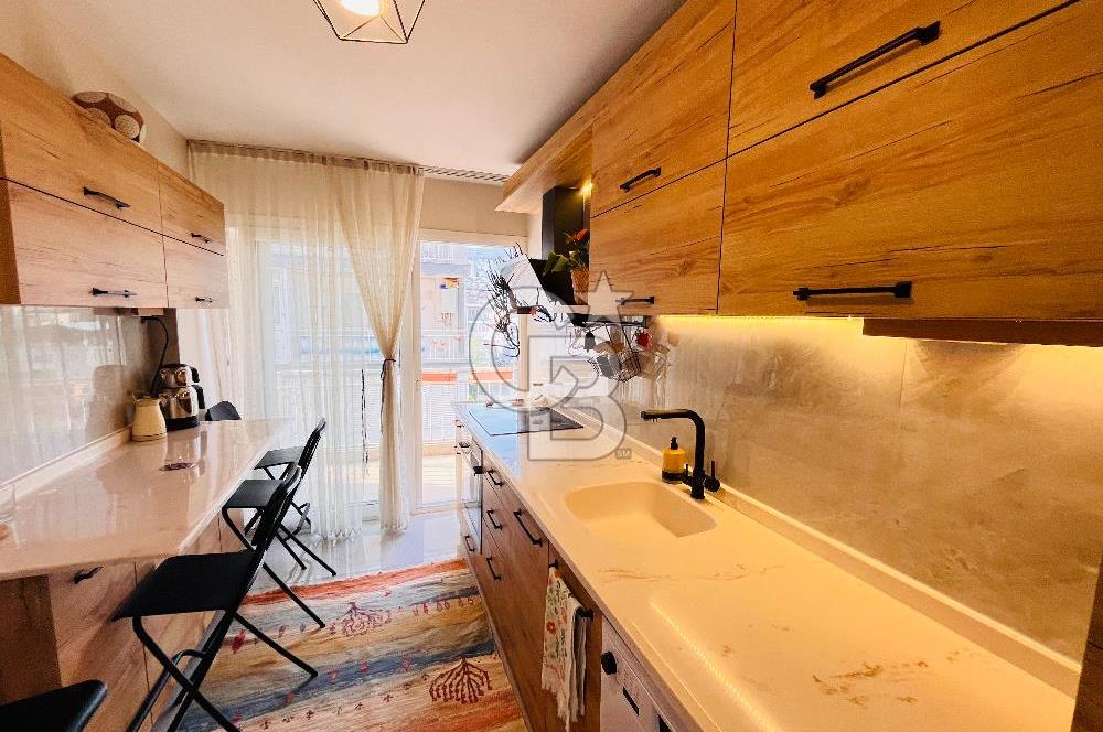Bayraklı Tepekule Mahallesi Park Cepheli Ferah Satılık 3+1 Daire 