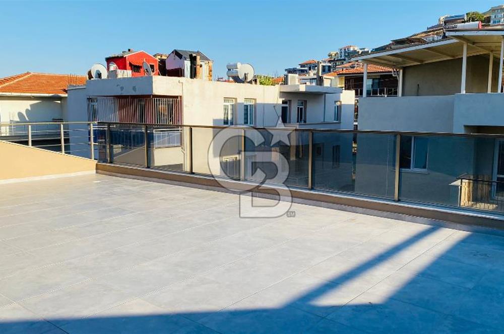  Foça Kazımdirik Mahallesinde Kiralık 3+1 Dubleks Daire