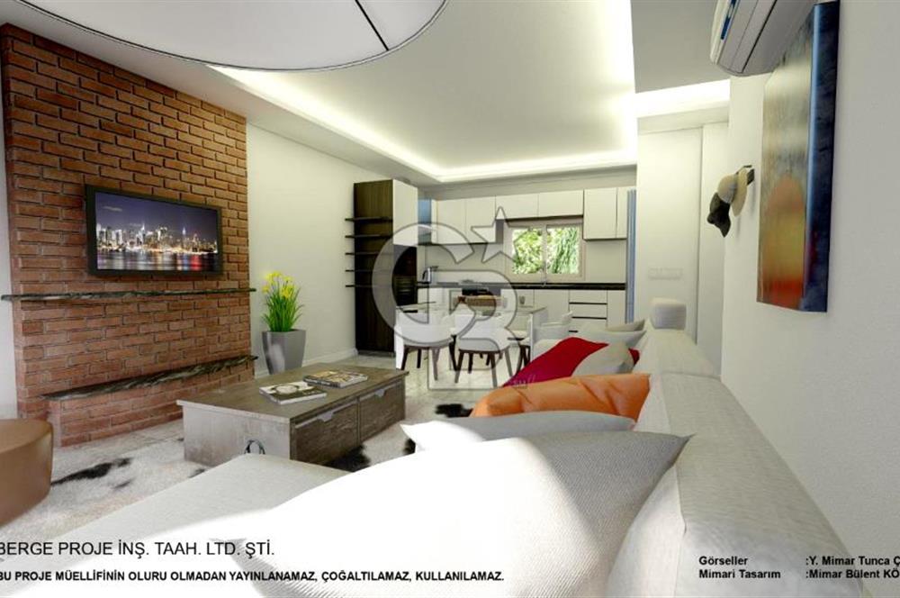 Bodrum Dereköy %50 Peşinat İle Vadeli Satılık 2+1 Daire