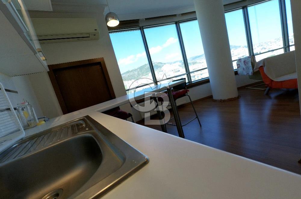 Karşıyaka Örnekköy Saklıbahçe Evleri Eşyalı Kiralık 1+1 Daire