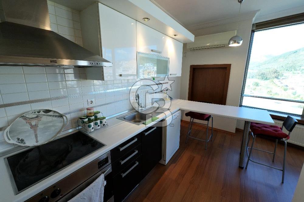 Karşıyaka Örnekköy Saklıbahçe Evleri Eşyalı Kiralık 1+1 Daire