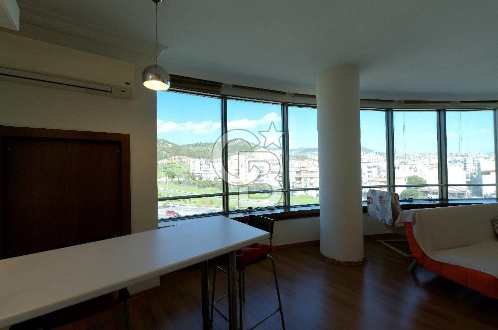 Karşıyaka Örnekköy Saklıbahçe Evleri Eşyalı Kiralık 1+1 Daire