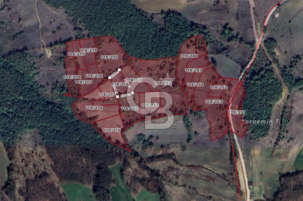 İZMİT BÖĞÜRGEN'DE 2704 m² SATILIK YATIRIMLIK TARLA