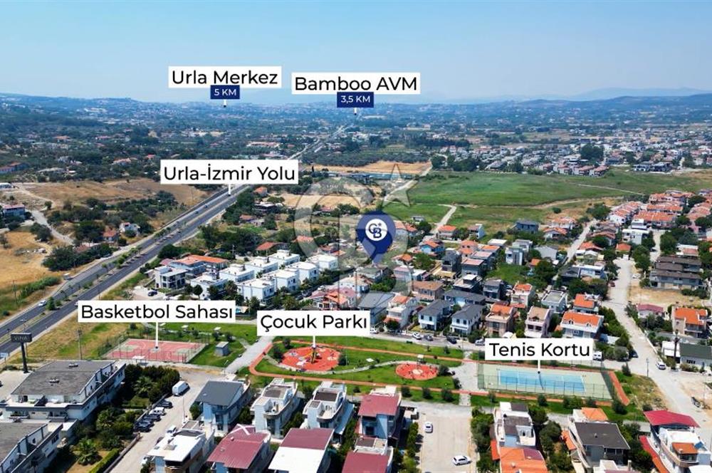 Urla Atatürk Mah. Satılık 4+1 Dubleks Villa