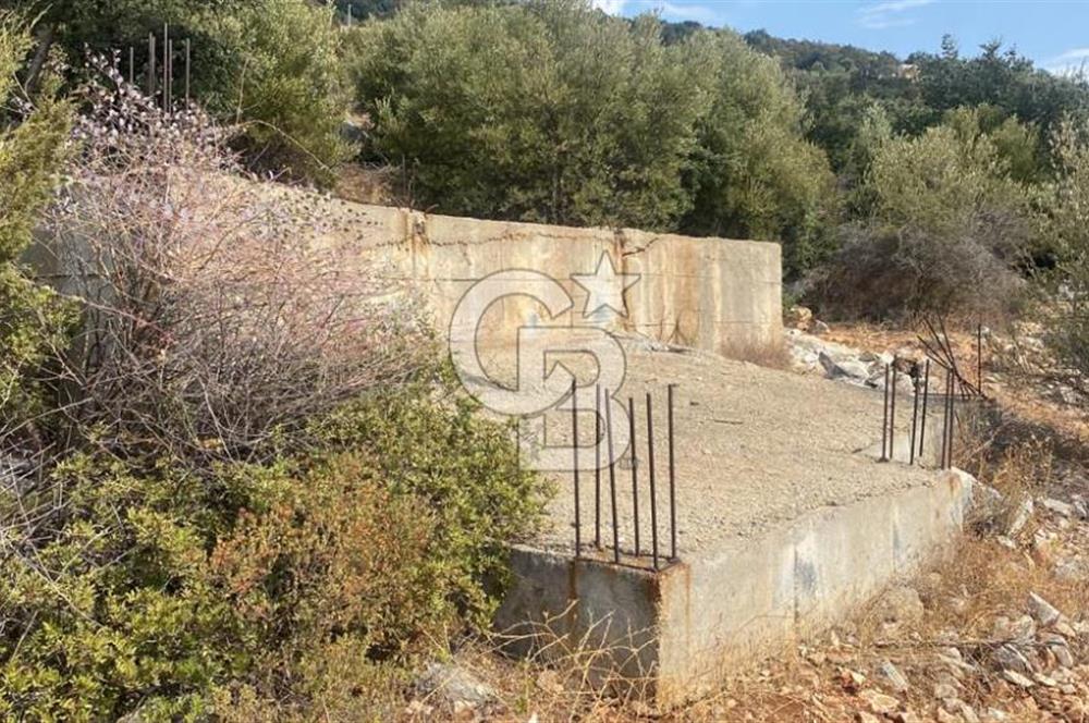 DİDİM AKBÜK'TE DENİZ MANZARALI VİLLA İMARLİ SATILIK ARSA