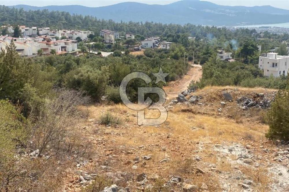 DİDİM AKBÜK'TE DENİZ MANZARALI VİLLA İMARLİ SATILIK ARSA