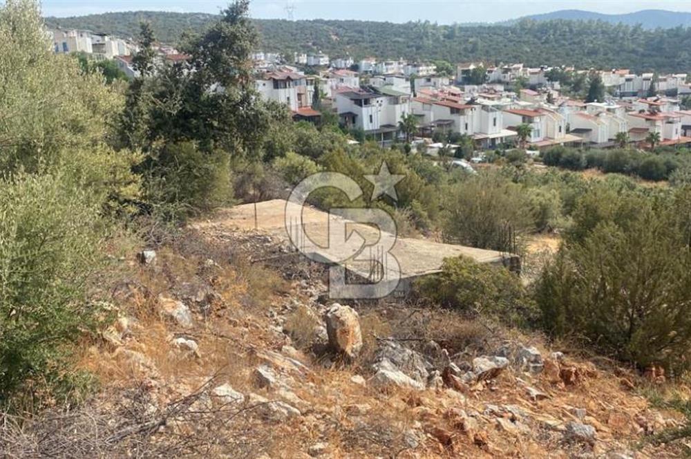 DİDİM AKBÜK'TE DENİZ MANZARALI VİLLA İMARLİ SATILIK ARSA