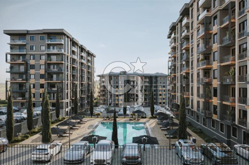 Çobanlıda site içerisinde lüks 1+1