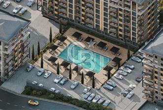 Çobanlıda site içerisinde lüks 1+1