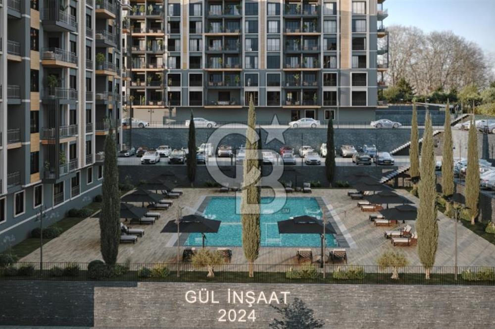 Çobanlıda site içerisinde lüks 1+1