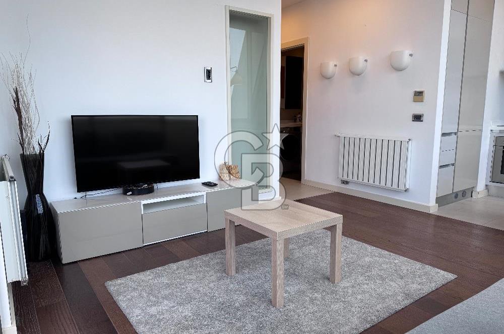 FOLKART TOWERS BALKONLU DENİZ MANZARALI SATILIK 1+1 EŞYALI