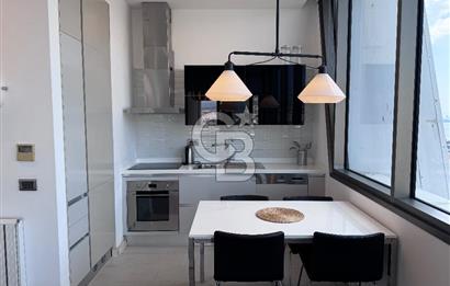 FOLKART TOWERS BALKONLU DENİZ MANZARALI SATILIK 1+1 EŞYALI