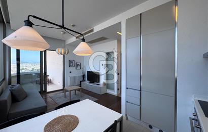 FOLKART TOWERS BALKONLU DENİZ MANZARALI SATILIK 1+1 EŞYALI