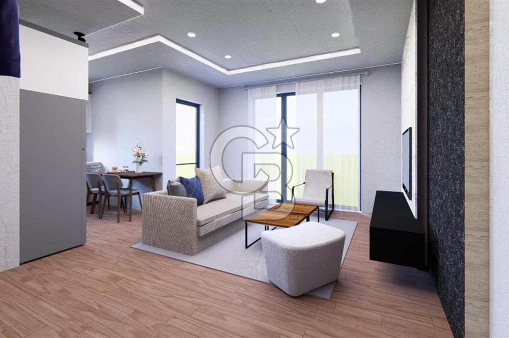 Projeden Yıl Sonu Teslim Deniz Manzaralı 1+1 Lüks Tasarımlı Daireler