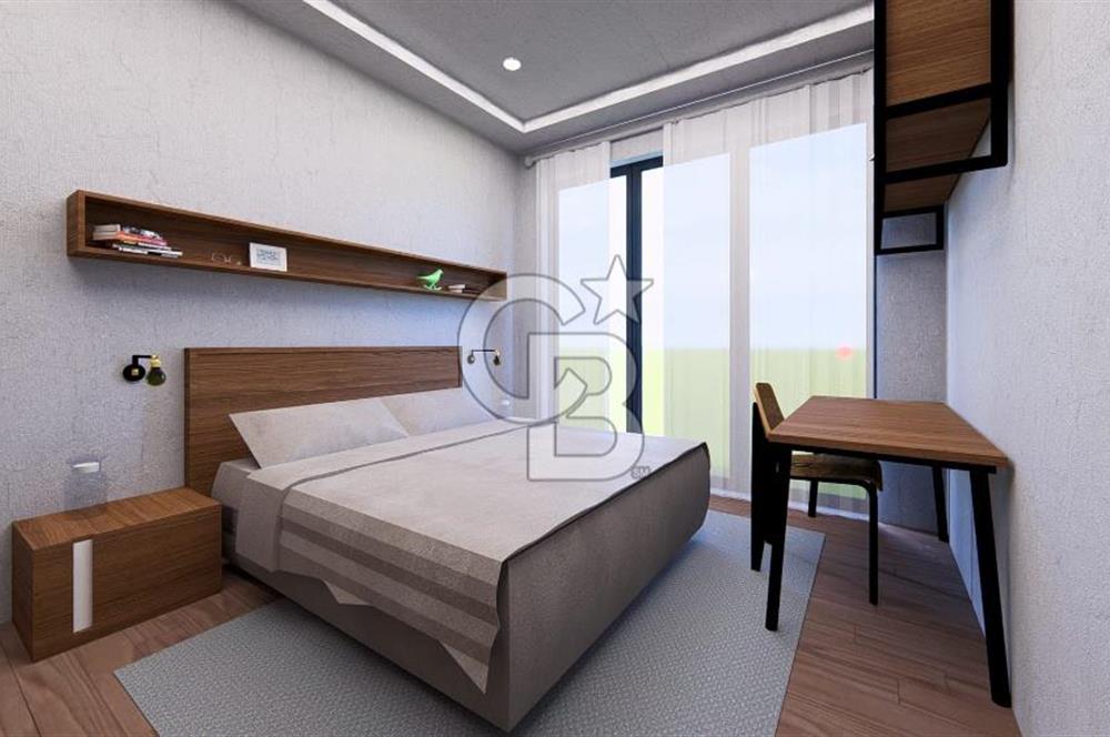 Projeden Yıl Sonu Teslim Deniz Manzaralı 1+1 Lüks Tasarımlı Daireler