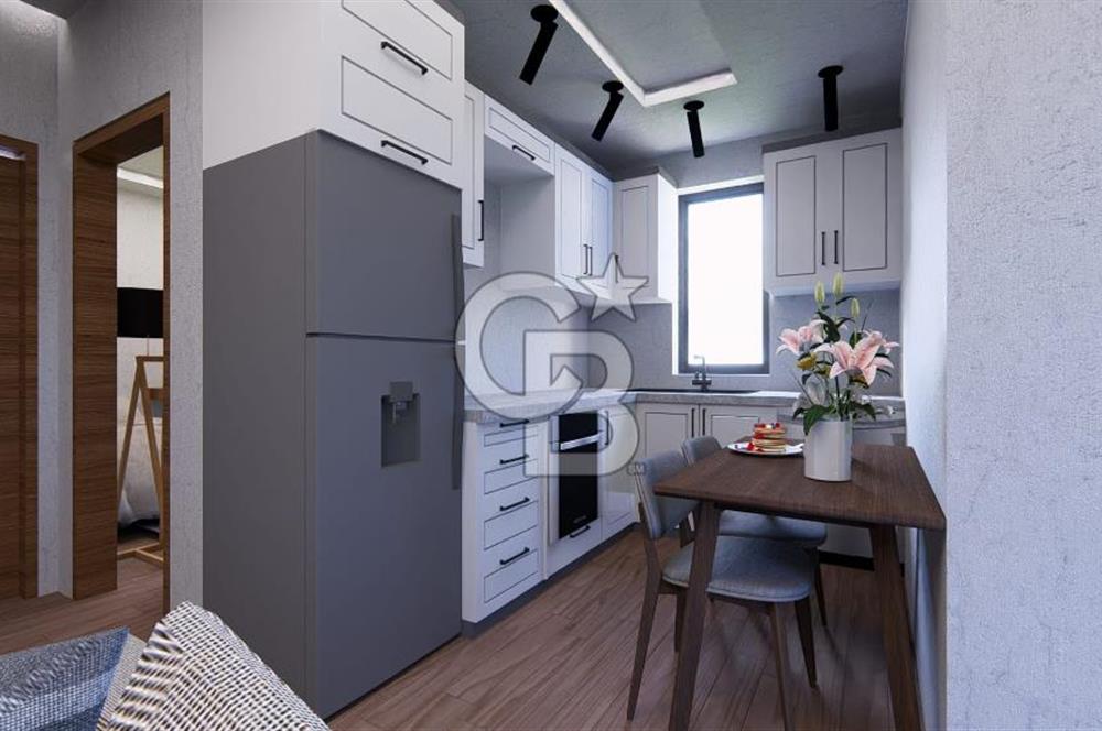 Projeden Yıl Sonu Teslim Deniz Manzaralı 1+1 Lüks Tasarımlı Daireler