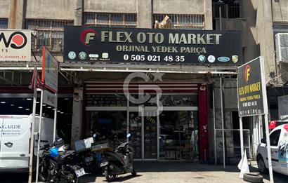Karabağlar Sanayi de İşlek cadde üzeri Ruhsatlı Satılık Dükkan
