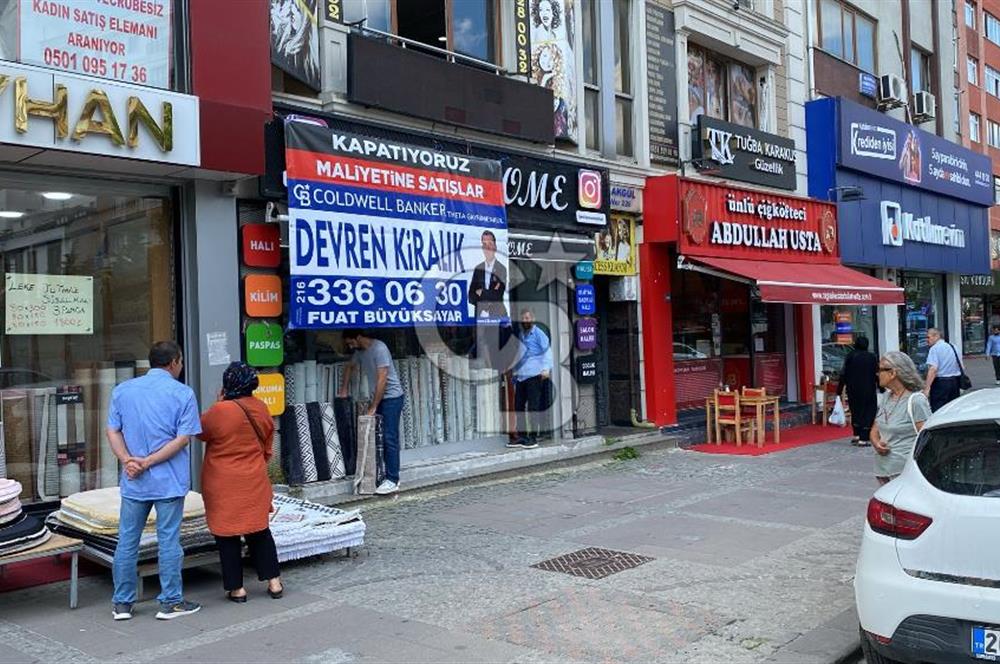 ÜMRANİYE ALEMDAĞ CADDE ÜSTÜ DEVREN KİRALIK 230 M2 MAĞAZA