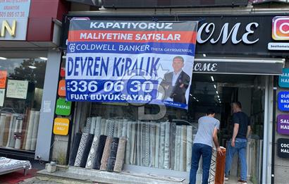 ÜMRANİYE ALEMDAĞ CADDE ÜSTÜ DEVREN KİRALIK 230 M2 MAĞAZA