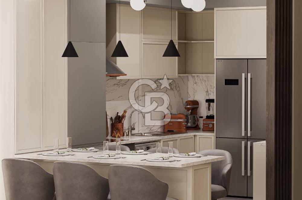 Seyrek Günerli de havuzlu butik sitede satılık 3 + 1 dubleks villa