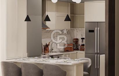 Seyrek Günerli de havuzlu butik sitede satılık 3 + 1 dubleks villa