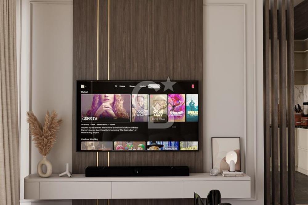 Seyrek Günerli de havuzlu butik sitede satılık 3 + 1 dubleks villa