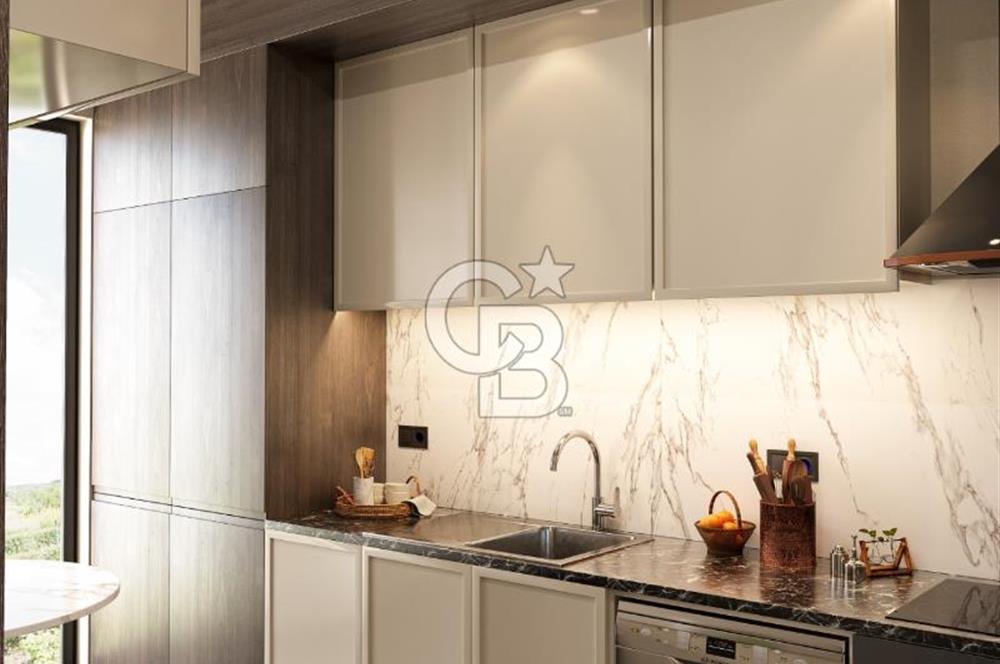 Seyrek Günerli de havuzlu butik sitede satılık 3 + 1 dubleks villa