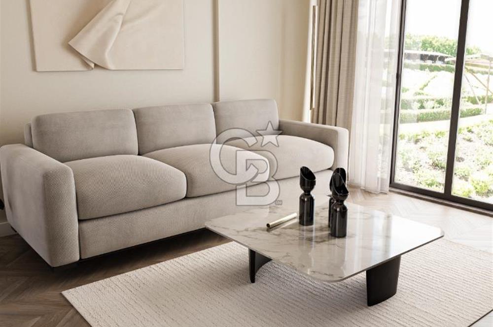 Seyrek Günerli de havuzlu butik sitede satılık 3 + 1 dubleks villa