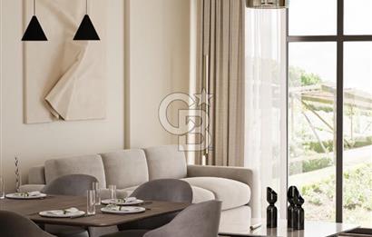 Seyrek Günerli de havuzlu butik sitede satılık 3 + 1 dubleks villa