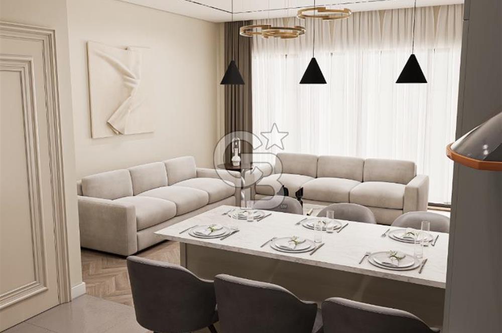 Seyrek Günerli de havuzlu butik sitede satılık 3 + 1 dubleks villa