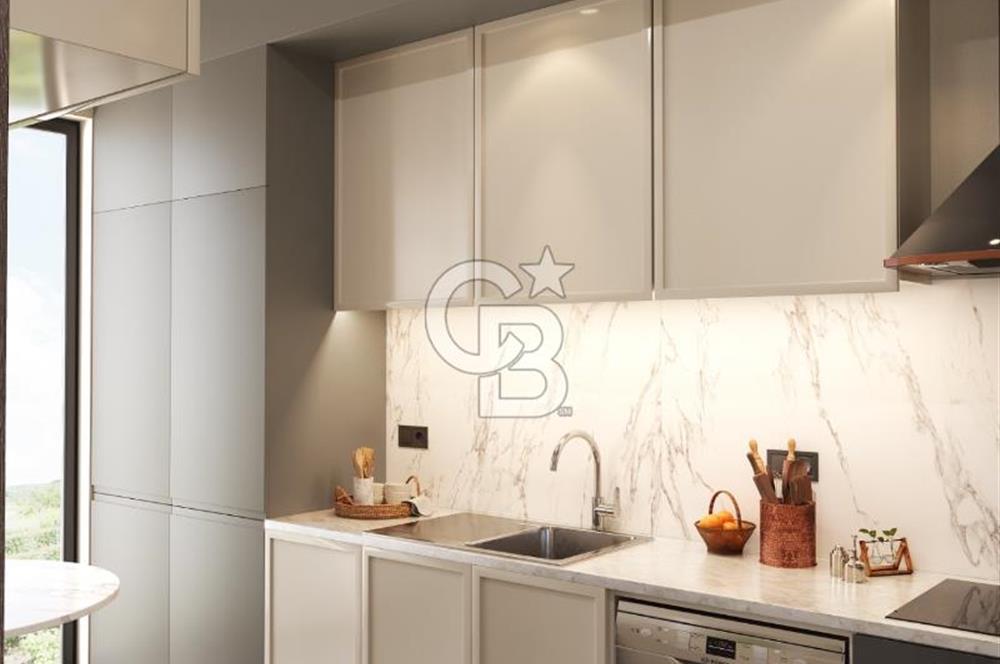 Seyrek Günerli de havuzlu butik sitede satılık 3 + 1 dubleks villa