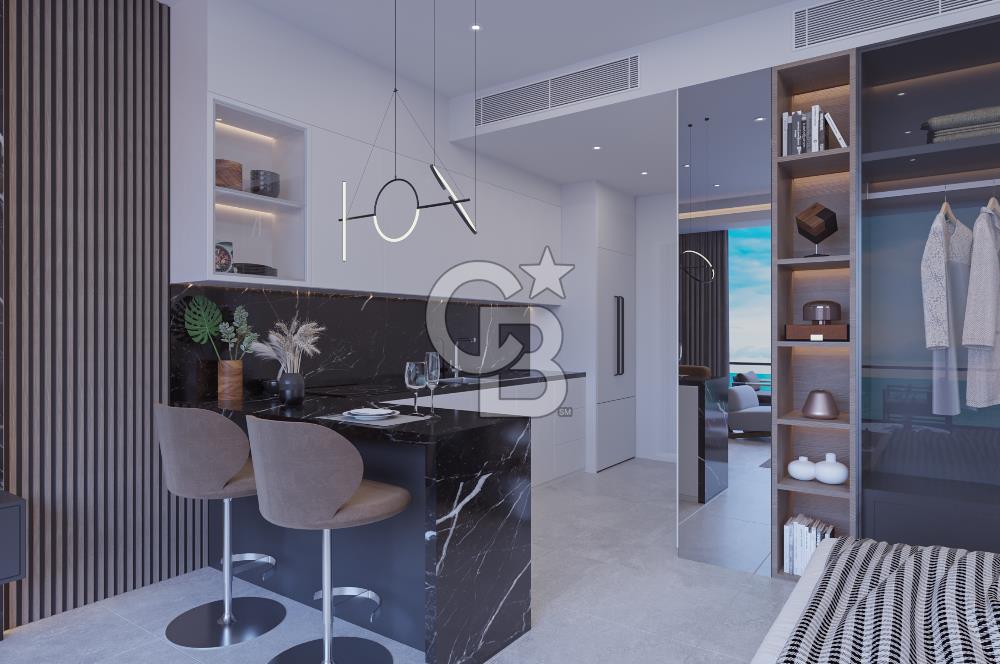 KKTC İskele'nin En İyi Projesi Grand Sapphire Blu'da Ödeme Planlı Satılık Fırsat Stüdyo Daire