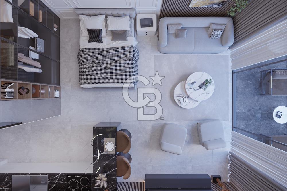 KKTC İskele'nin En İyi Projesi Grand Sapphire Blu'da Ödeme Planlı Satılık Fırsat Stüdyo Daire